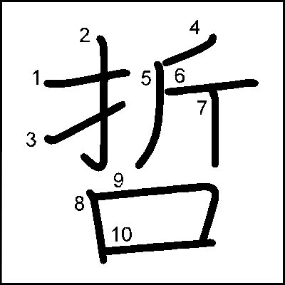 哲 部首|「哲」の画数・部首・書き順・読み方・意味まとめ